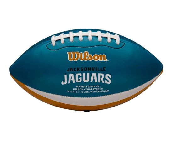 Wilson NFL Team Peewee Jacksonville Jaguars Mini Ball Jr WTF1523XBJX (7)