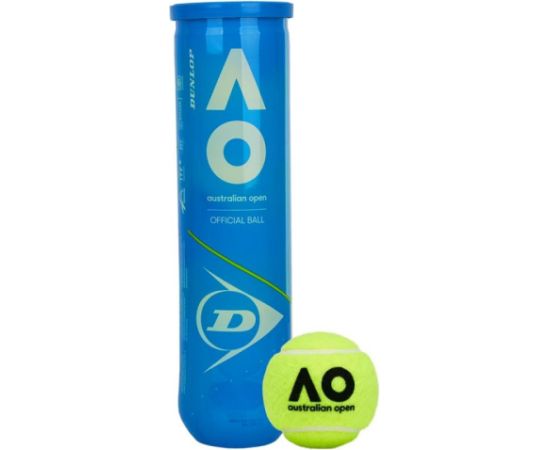 Dunlop Australian Open Tennis Ball 4 pcs AUO1 (żółty)