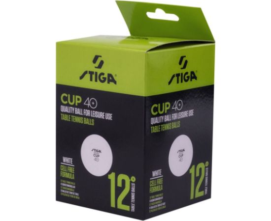 Stiga Ball Cup table tennis balls 12-PACK 92800591804