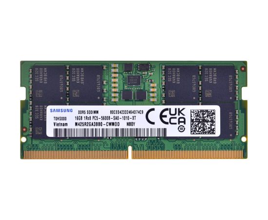 Samsung SO-DIMM 16GB DDR5 1Rx8 5600MHz PC5-44800 M425R2GA3BB0-CWM