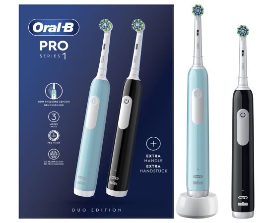 Braun Oral-B iO5 Duo Matt Black/Quite White electric toothbrush