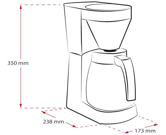 Ekspres przelewowy Melitta Easy II black