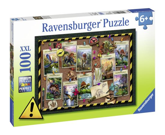 Ravensburger Puzzle 100 pc Dinosaurs