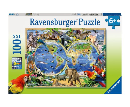 Ravensburger Puzzle 100 pc Animals of the World