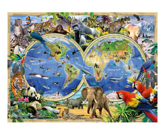 Ravensburger Puzzle 100 pc Animals of the World