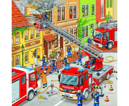 Ravensburger Puzzle 3x49 pc Fire Brigade Run