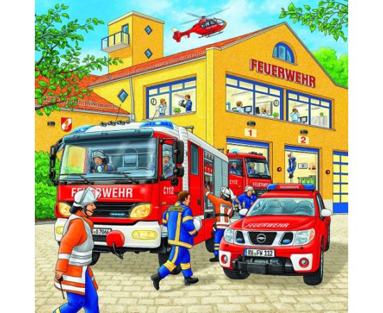 Ravensburger Puzzle 3x49 pc Fire Brigade Run