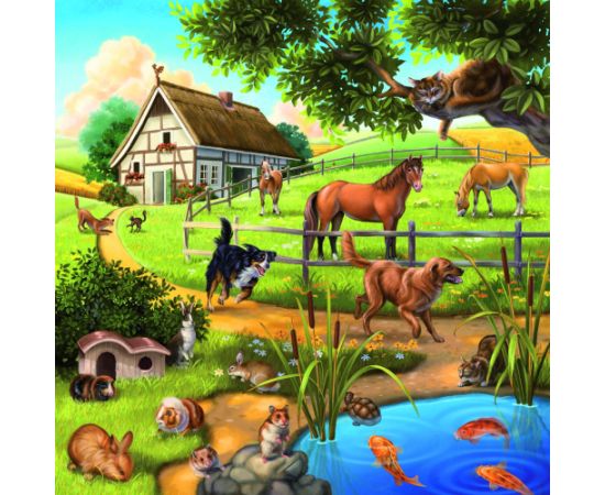 Ravensburger Puzzle 3x49 pc Animals