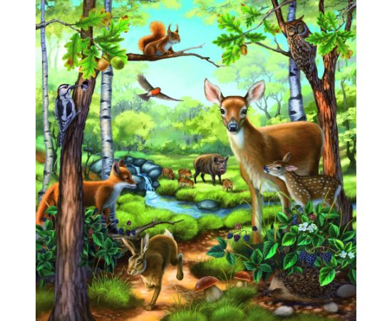 Ravensburger Puzzle 3x49 pc Animals