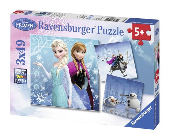 Ravensburger Puzzle 3x49 pc Frozen