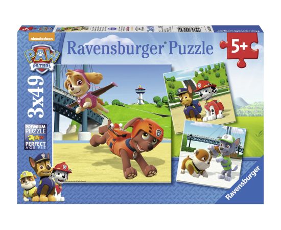 Ravensburger Puzzle 3x49 pc Paw Patrol