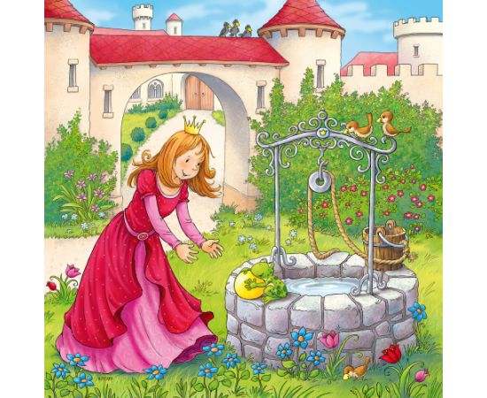 Ravensburger Puzzle 3x49 pc Rapunzel, Little Red Riding Hood & the Frog King