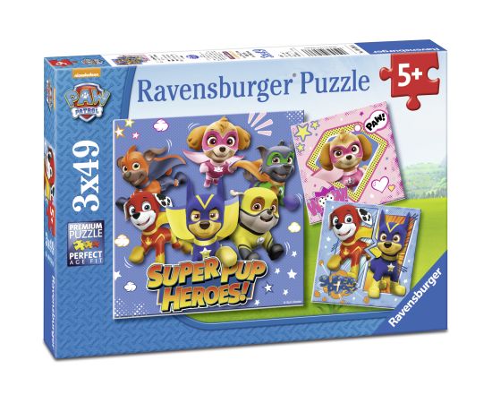 Ravensburger Puzzle 3x49 pc Paw Patrol