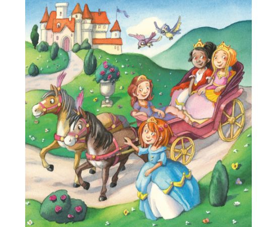 Ravensburger Puzzle 3x49 pc Little Princess