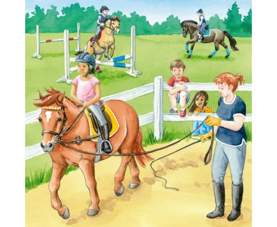 Ravensburger Puzzle 3x49 pc Horses