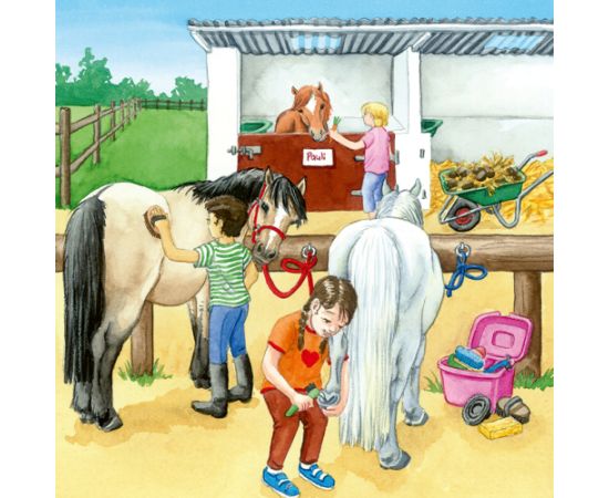 Ravensburger Puzzle 3x49 pc Horses