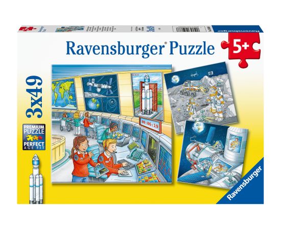 Ravensburger Puzzle 3x49 pc Space Mission