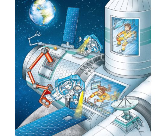 Ravensburger Puzzle 3x49 pc Space Mission