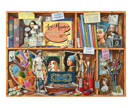 Ravensburger puzzle 1000 pc The Artist's Office