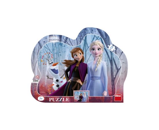 Dino Silhouette Puzzle 25 pc, Disney Frozen