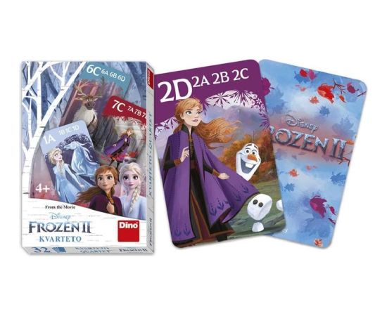 Dino playing cards Quartet Frozen II