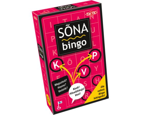 Tactic Reisimäng Sõna Bingo