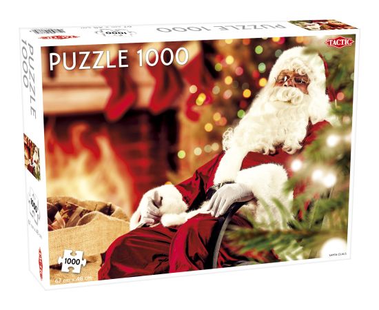 Tactic puzzle 1000 pc Santa Claus in a Rocking Chair