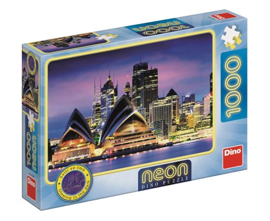 Dino Neon Puzzle 1000 pc Sydney