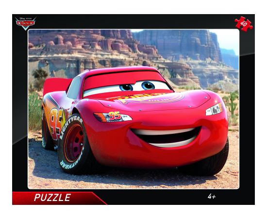 Dino Frame Puzzle 40 pc, Disney Cars