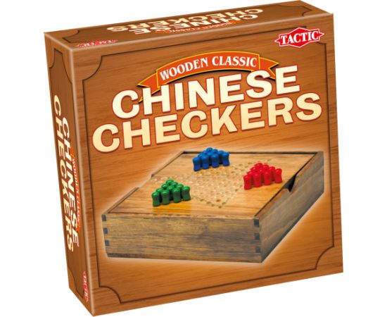 Tactic Board Game Wooden Chinese Checkers