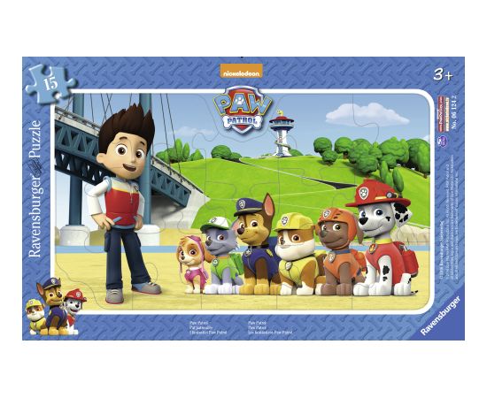 Ravensburger Frame Puzzle 15 pc Paw Patrol