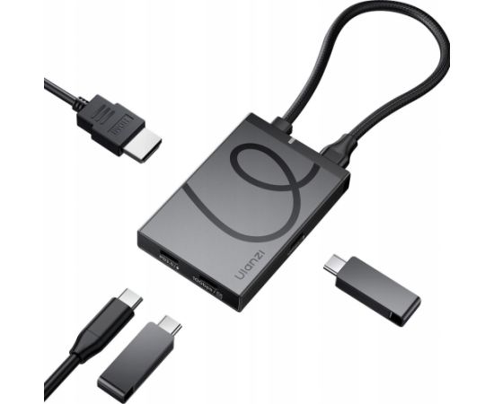 HUB 4in1 USB TYPE-C 1x HDMI 4K 3x USB-C PD3.0 10Gbps / Ulanzi H1