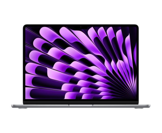 Apple MacBook Air 2024 Retina 13" - M3 10C GPU / 8GB / 512GB SSD - Space Gray (Atjaunināts, stāvoklis kā jauns)