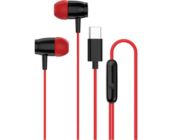 CANYON headphones SEP-5 TYPE-C Red