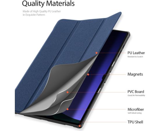 Case Dux Ducis Toby Samsung X920 Tab S10 Ultra blue