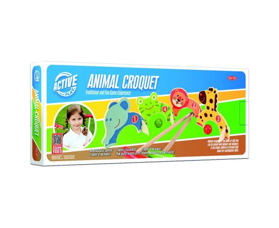 Tactic Wooden Animal Croquet