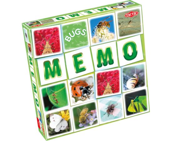 Tactic Board Game Memo Insects