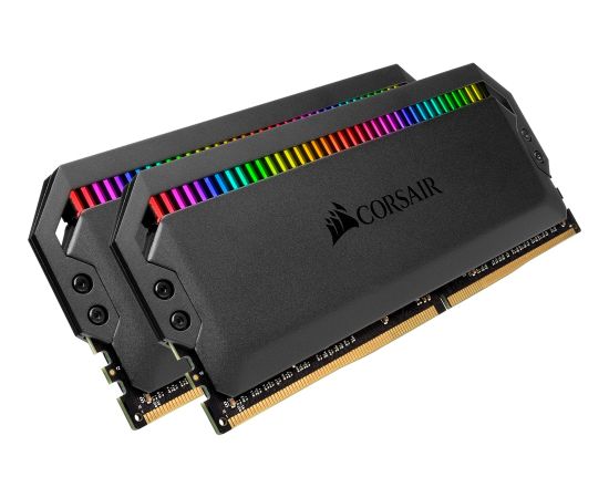 Corsair DDR4 32 GB 3200-CL16 - Dual-Kit - Dominator Platinum RGB Black