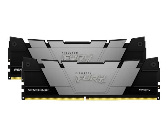 Kingston FURY DDR4 - 64GB - 3600 - CL - 18 (2x 32 GB) dual kit, RAM (black, KF436C18RB2K2/64, Renegade, INTEL XMP)