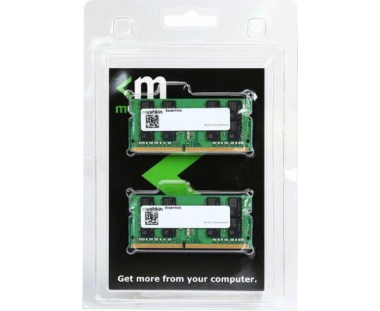 Mushkin DDR4 - 64 GB -3200 - CL - 22 - Dual Kit, Essentials (MES4S320NF32GX2)