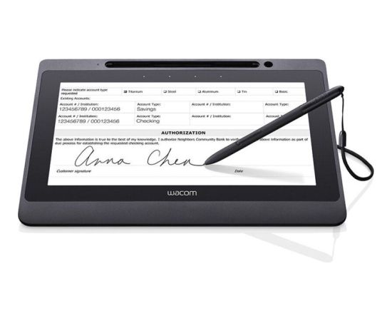 Wacom Signature Set DTU-1141 B Graphics Tablet (black, incl. Sign pro PDF software for Windows)