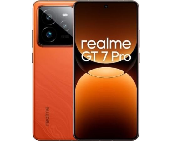 Realme GT 7 Pro 17.2 cm (6.78") Dual SIM Android 15 5G USB Type-C 12 GB 256 GB 6500 mAh Orange