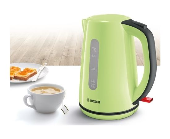 Bosch TWK7506 electric kettle 1.7 L 2200 W Black, Green