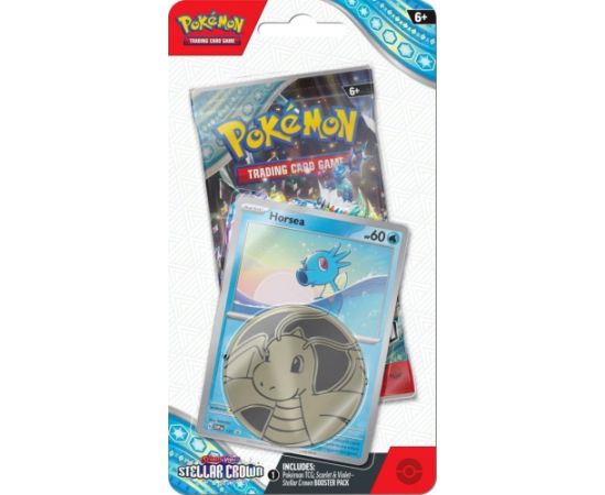 Pokemon Karty Stellar Crown Checklane Blister Horsea