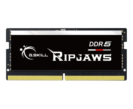 G.Skill Ripjaws, SODIMM, DDR5, 16 GB, 5200 MHz, CL38 (F5-5200S3838A16GX1-RS)