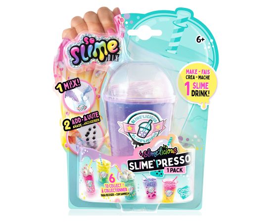 SO SLIME игровой набор Slime drinks, 1шт