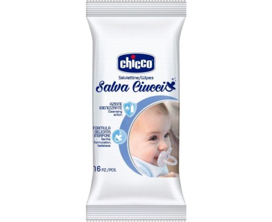 CHICCO Влажный салфетки для пустышек, 16шт