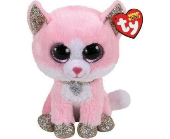 TY Beanie Boos Fiona - różowy kot 24 cm