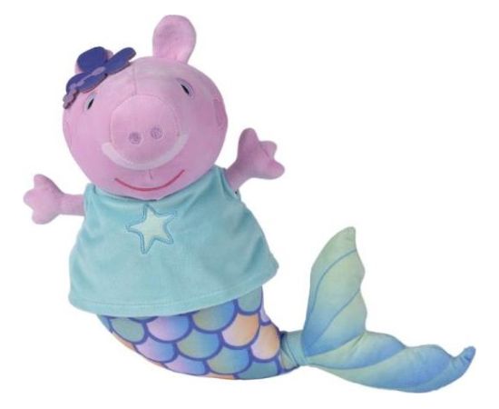 Simba Świnka Peppa Maskotka pluszowa Peppa Syrena 30 cm