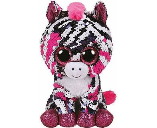 Meteor Maskotka Beanie Boos Flippables Cekinowa Zebra Zoe 15cm